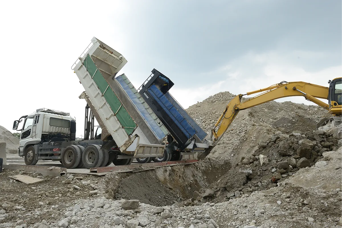 建築事業：地域基盤を支えるインフラ整備のイメージ画像